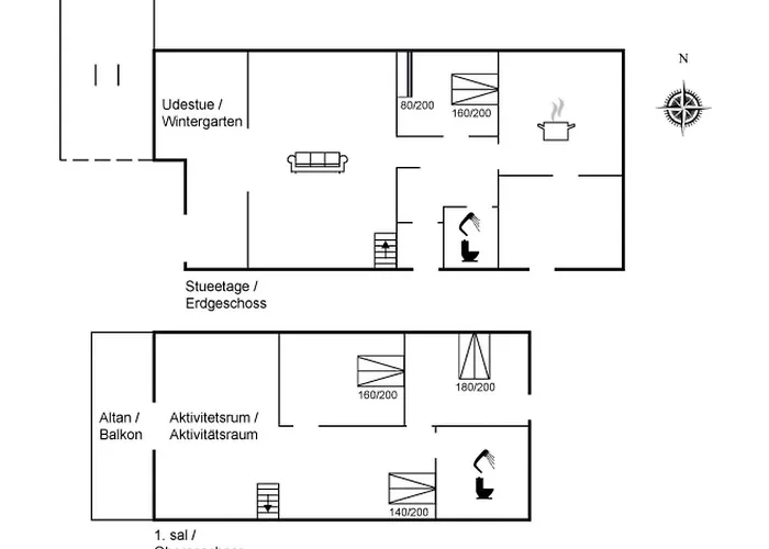 Σπίτι διακοπών Sissela - From The Sea By Interhome Hadsund